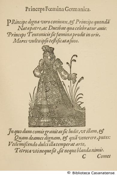 Princeps foemina Germanica II, p. [10]