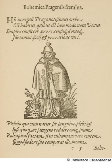 Bohemica Pragensis foemina, p. [104]