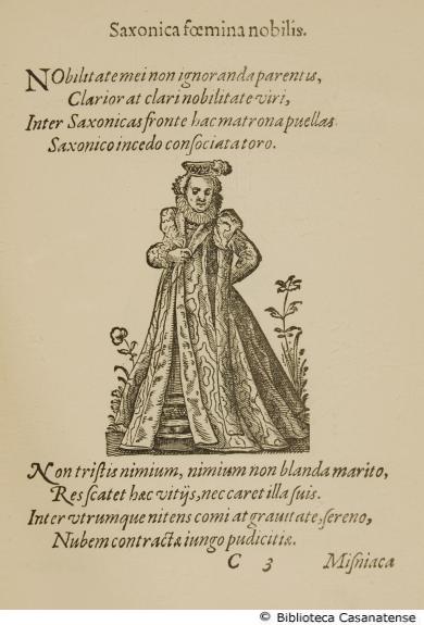 Saxonica foemina nobilis, p. [12]