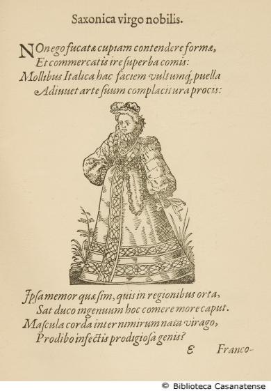 Saxonica virgo nobilis, p. [18]