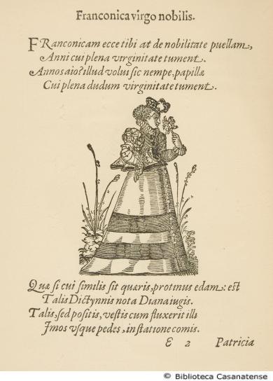 Franconica virgo nobilis, p. [19]