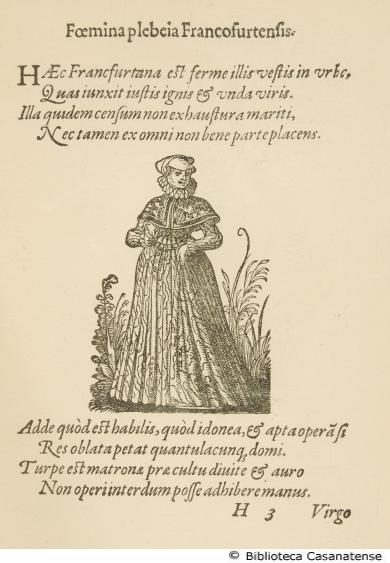 Foemina plebeia Francofurtensis, p. [32]