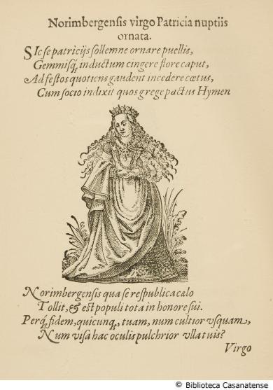 Norimbergensis virgo patricia nuptiis ornata, p. [37]