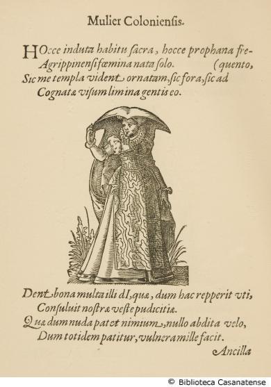 Mulier Coloniensis, p. [45]