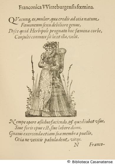 Franconica Wirzeburgensis foemina, p. [50]