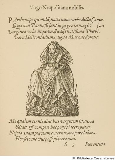 Virgo Neapolitana nobilis, p. [72]