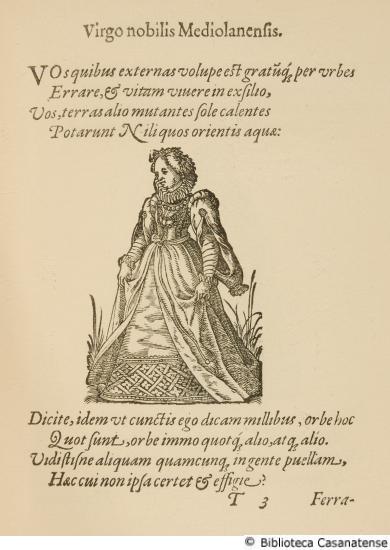 Virgo nobilis Mediolanensis, p. [76]