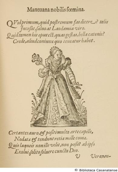 Mantuana nobilis foemina, p. [78]