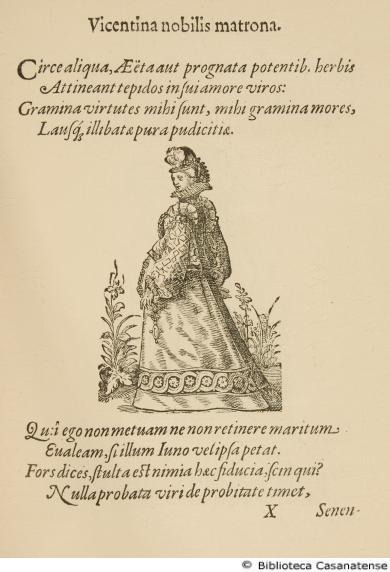 Vicentina nobilis matrona, p. [82]