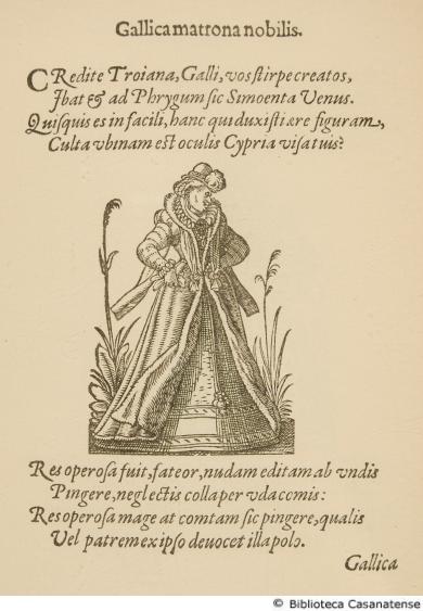 Gallica matrona nobilis, p. [89]