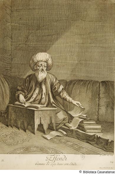 Effendi, homme de loy dans son etude (uomo di legge), Tav. 24