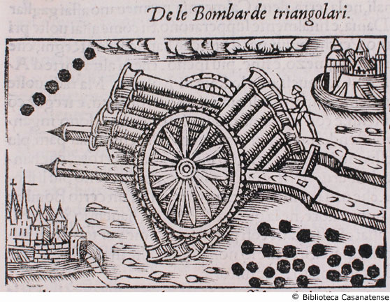 de le bombarde triangolari, c. 106 (seconda figura)