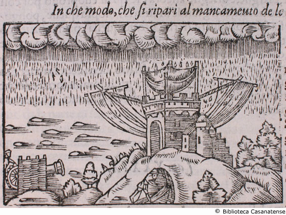 in che modo si ripari al mancamento de le acque, c. 116 v.