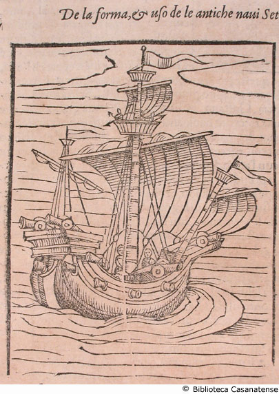 de la forma & uso de le antiche navi settentrionali, c. 120