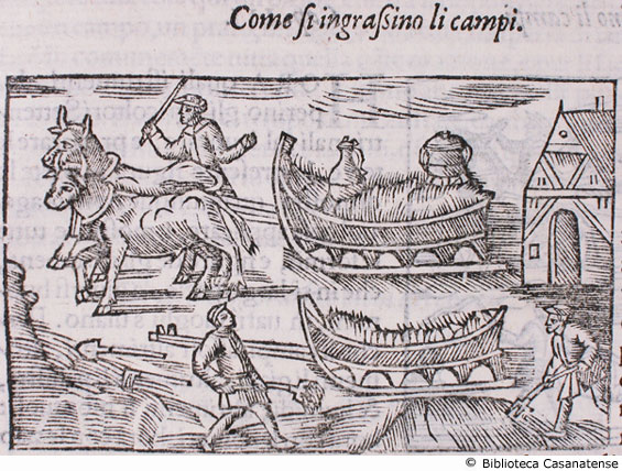 come si ingrassino li campi, c. 154