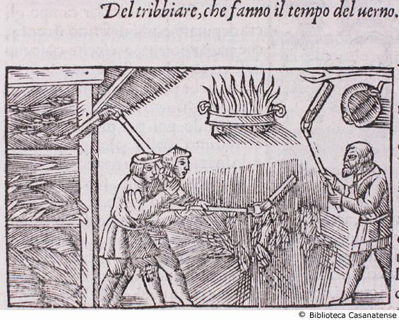 del tribbiare, che fanno il tempo del verno, c. 155 v.