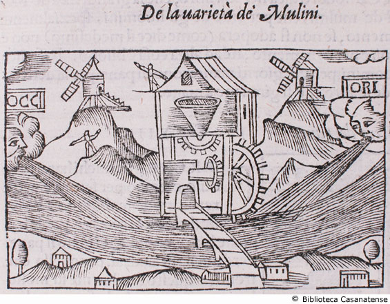 de la varietà de li mulini, c. 157
