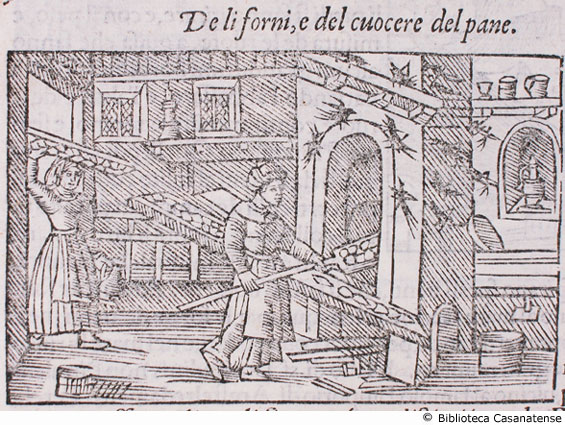 de li forni e del cuocere del pane, c. 157 v.