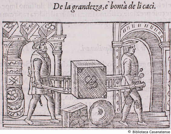 de la grandezza, e bontà de li caci, c. 166 v.