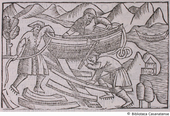 de le navi incastrate, e legate con radice, e nervi, c. 52 v.