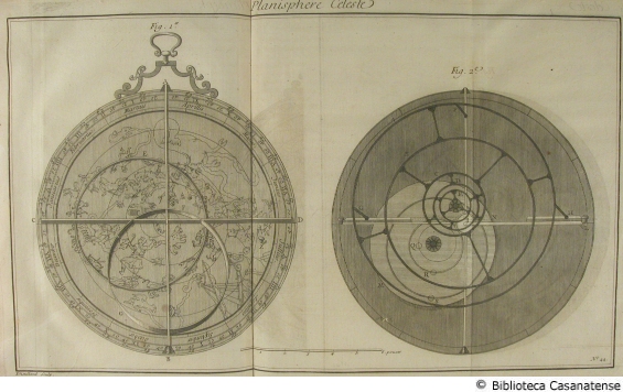 Planisphere celeste, tav. 44