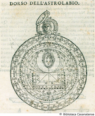 dorso dell'astrolabio, p. 19