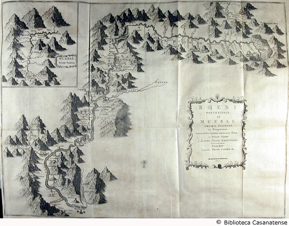 Rheni posterioris et Muesae (carta fluviale del Reno), tav. [69a]