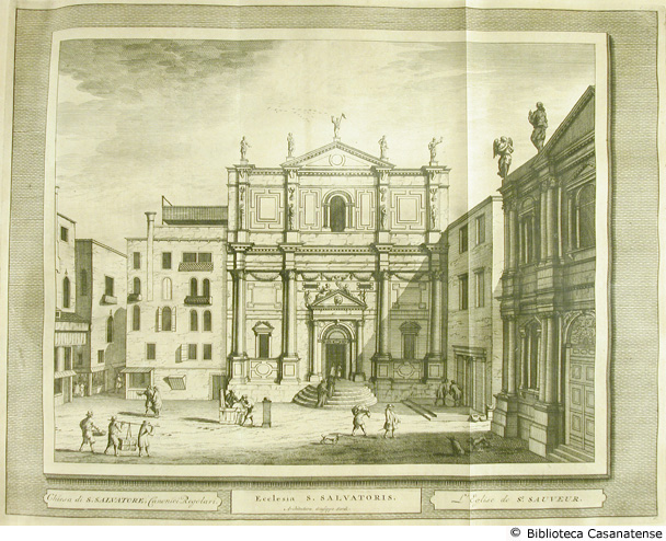 Chiesa di S. Salvatore (arrotino, facchini e botteghe sulla piazza), tav. 6