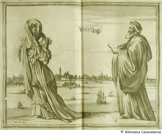 Venetia (uomo e donna abbigliati secondo la moda di Venezia), tav. [Ha]