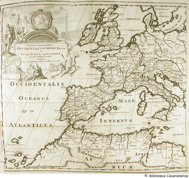 tabula geographica occidentalem orbis partem ..., tav. [1]
