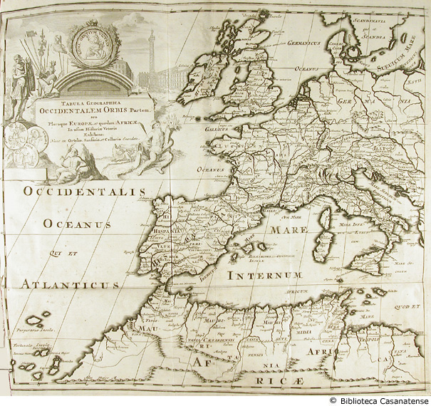 tabula geographica occidentalem orbis partem ..., tav. [1]