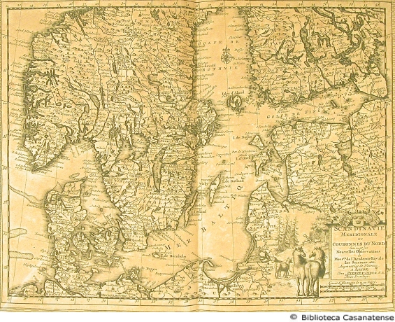 Scandinavie meridionale ou couronnes du nord, tav. [2]