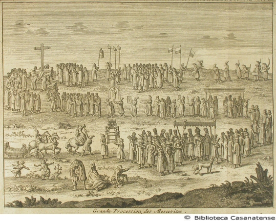 Grande procession des Moscovites, tav. [36] prima figura
