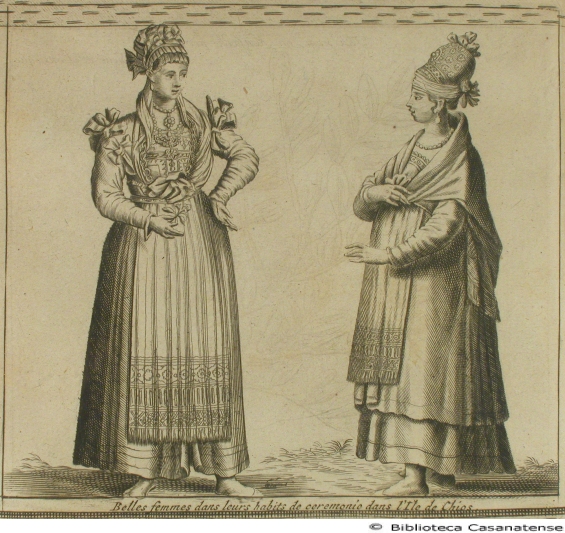Belles femmes dans leurs habits de cerimonie dans l'ile de Chios, tav. [36]