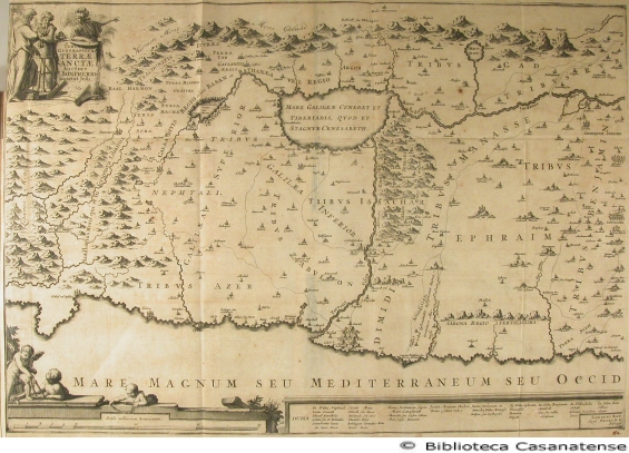 Tabula geographica Terrae Sanctae..., tav. [11a]