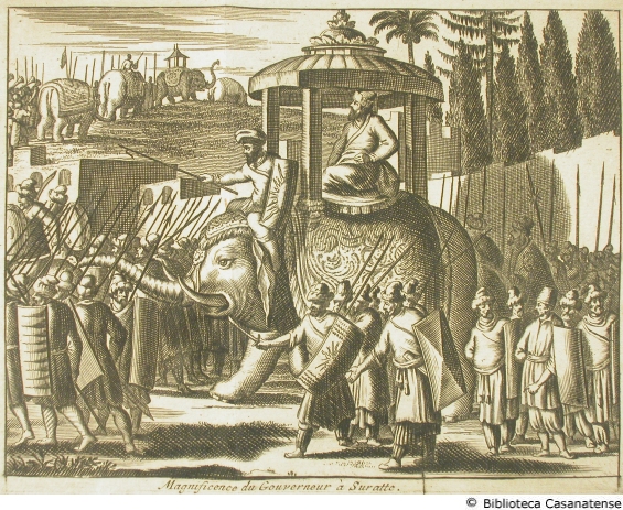 Cavalier du grand Mogol en pompeux quipage, tav. [32] seconda figura