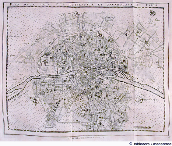 plan de la ville cit universit et fauxbourgs de Paris, tav. [6]