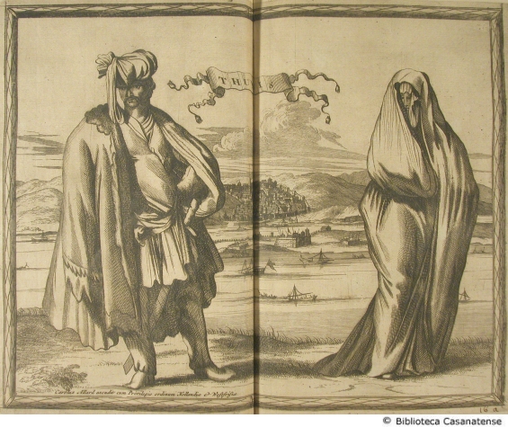 Tunis (uomo e donna abbigliati secondo la moda di Tunisi), tav. [16a]