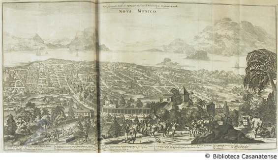 La grande ville de Mexico dans l'Amerique septentrionale, tav. [19]