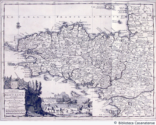 carte du gouvernement de Bretagne ..., tav. [105]