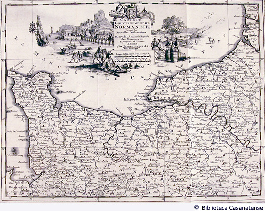 carte du gouvernement de Normandie, tav. [110]