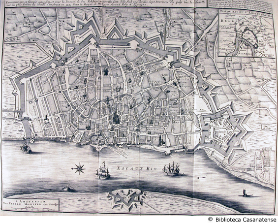 plan de la ville et citadelle d'Anvers ..., tav. [83a]