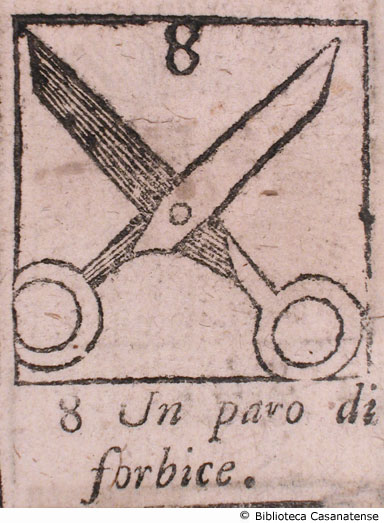 n. 8 - Un paro di forbice, p. 104