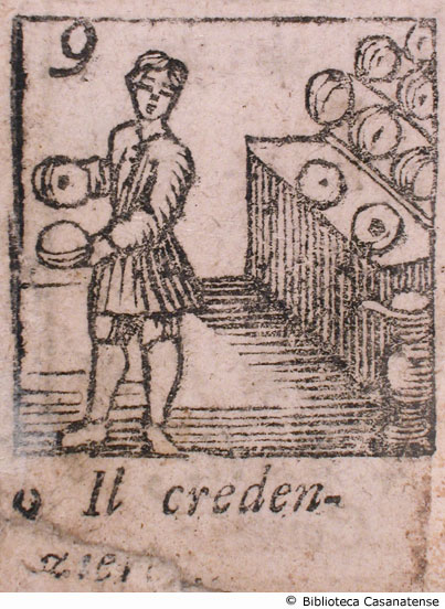 n. 9 - Il credenziere, p. 104