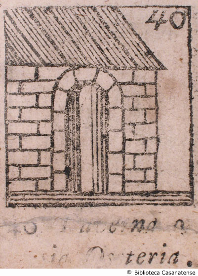 n. 40 - Taverna ossia Osteria, p. 109