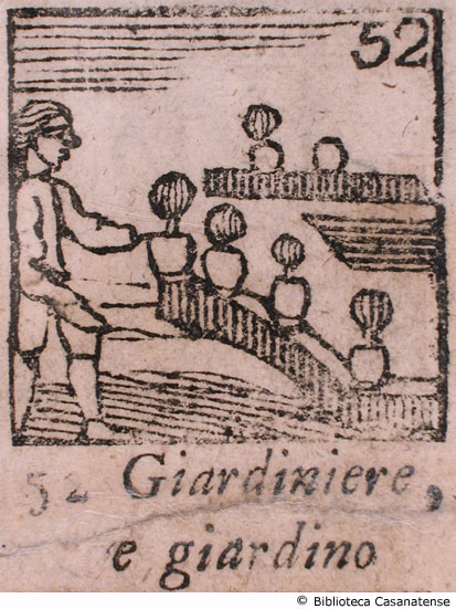 n. 52 - Giardiniere e giardino, p. 111