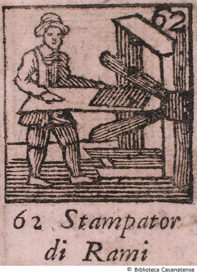 n. 62 - Stampator di rami, p. 113