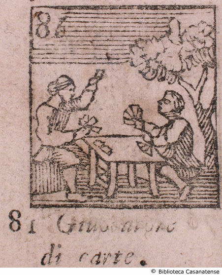 n. 81 - Giuocatore di carte, p. 116
