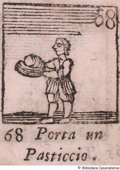 n. 68 - Porta un pasticcio, p. 164