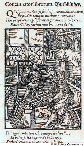 concinnator librorum (rilegatore di libri), c. 29